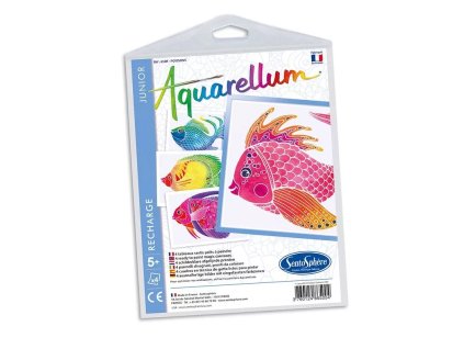 240699 sada obrazku akvarely junior ryby