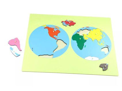 235119 puzzle mapa svta bez rameku
