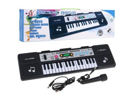 dětský keyboard černý (1)