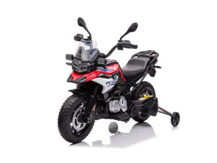 dětská elektrická motorka červená bmw02