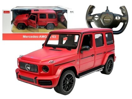 196023 auto na dalkove ovladani r c mercedes g63 cervene