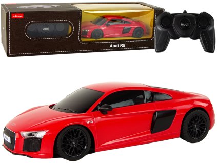 Avto na daljinsko vodenje R/C Audi R8 Rastar 1:24 rdeče