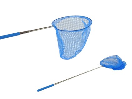 Zložljiva mreža za metulje in žuželke 85 cm modra