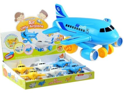 Letalo AIR za najmlajše s trenjem pogonom in efekti