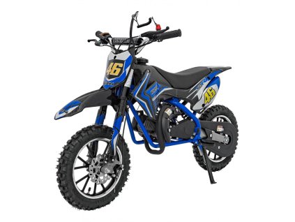 Dětská benzínová motorka RENEGADE 50R modrá01