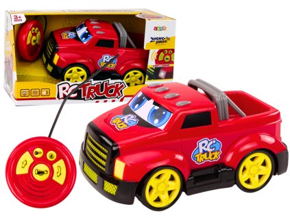 Otroški avtomobilček na daljinsko vodenje s svetlobnimi in zvočnimi učinki rdeč