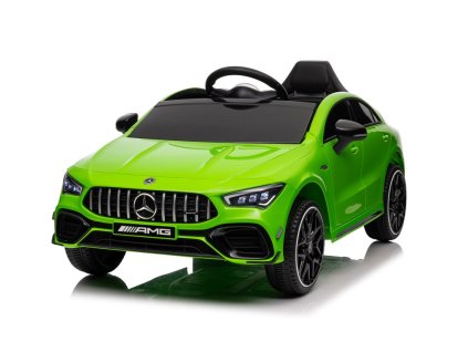 Avto na akumulator Mercedes CLA 45s AMG zelen 4x4