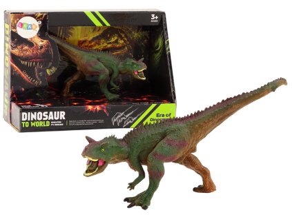 212596 figurka dinosaura carnotaurus zeleno hneda 1 ks