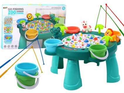 Spretnostna igra Ribolov s stolom zelena