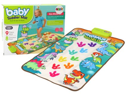 Interaktivna plesna podloga dinozavri luči zvoki