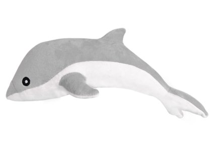 Plišasta igrača delfin siva 70 cm