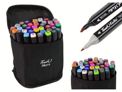 209791 sada alkoholovych fixu touch pro 36 ks v tasce