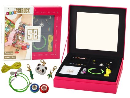 Komplet za izdelavo zapestnic in nakita s obeski in kroglicami