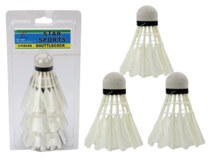 Komplet perjanih žogic za badminton 3 kos