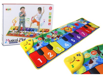 Plesna podloga z zvoki živali in tipkovnico Miklavž