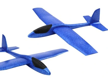 212632 velky modry polystyrenovy lehky kluzak 68 cm