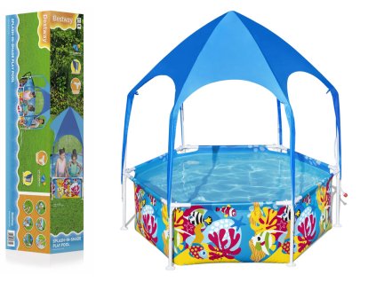 213298 zahradni bazen s ramem a striskou 183 cm x 51 cm bestway 5618t