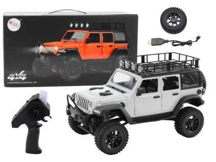 pol pl Auto Terenowe Zdalnie Sterowane RC 2 4G Naped 4x4 Siwy 18563 1