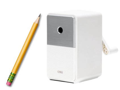 Ročni obrezovalni stroj z rezervoarjem in nastavljivim rezilom beli