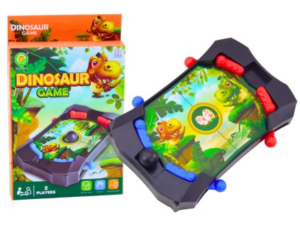 Spretnostna igra mini dinosaur s črno žogo