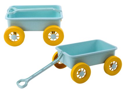 Pastelna turkizna voziček za igrače na pesek
