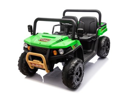 Dětské elektrické autíčko UTV farmer 24V 4x200W zelené05