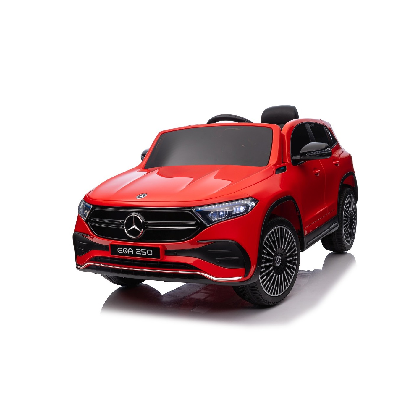 Električni avtomobilček Mercedes-Benz EQA 250 rdeč