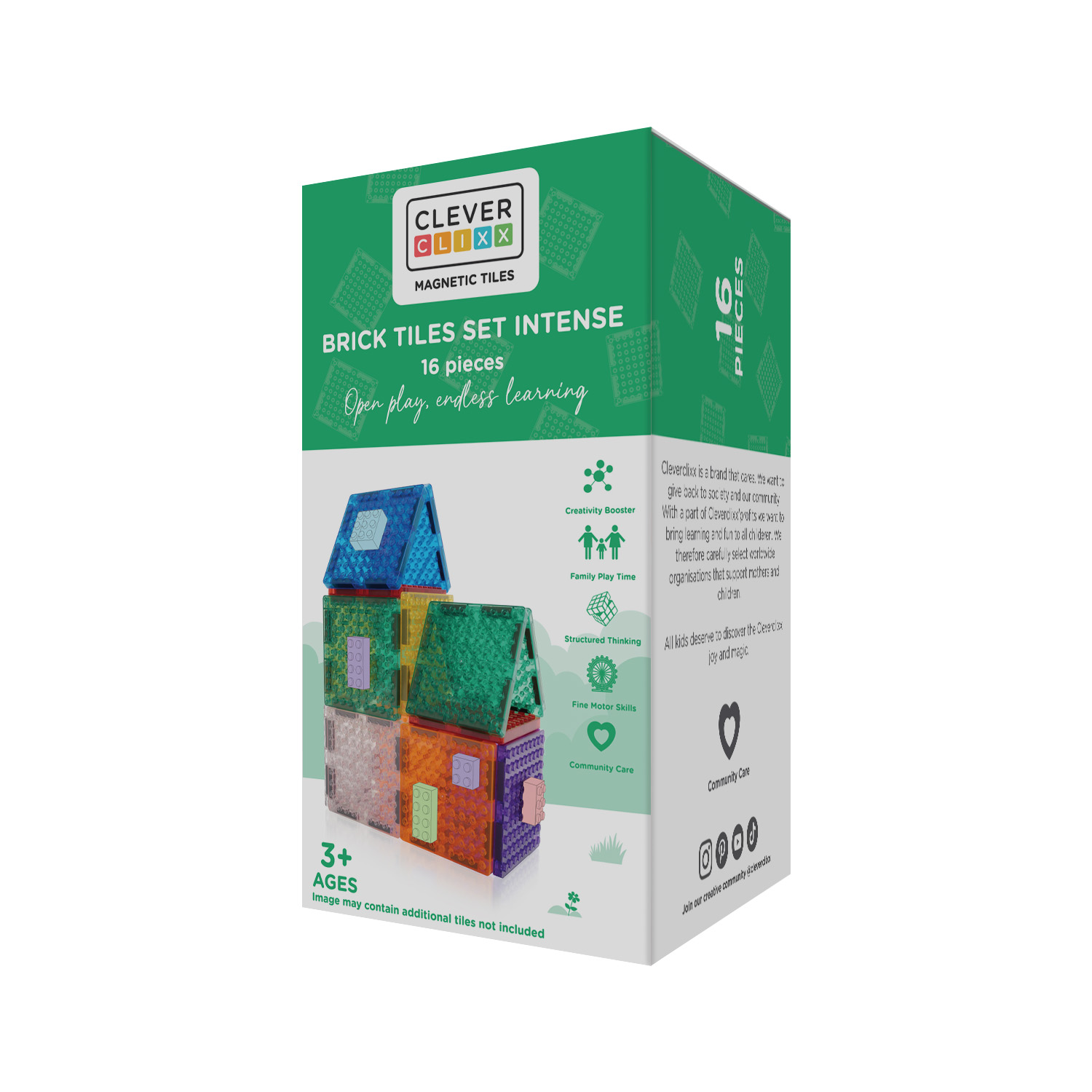 Cleverclixx LEGO set - Intense 16 kosov