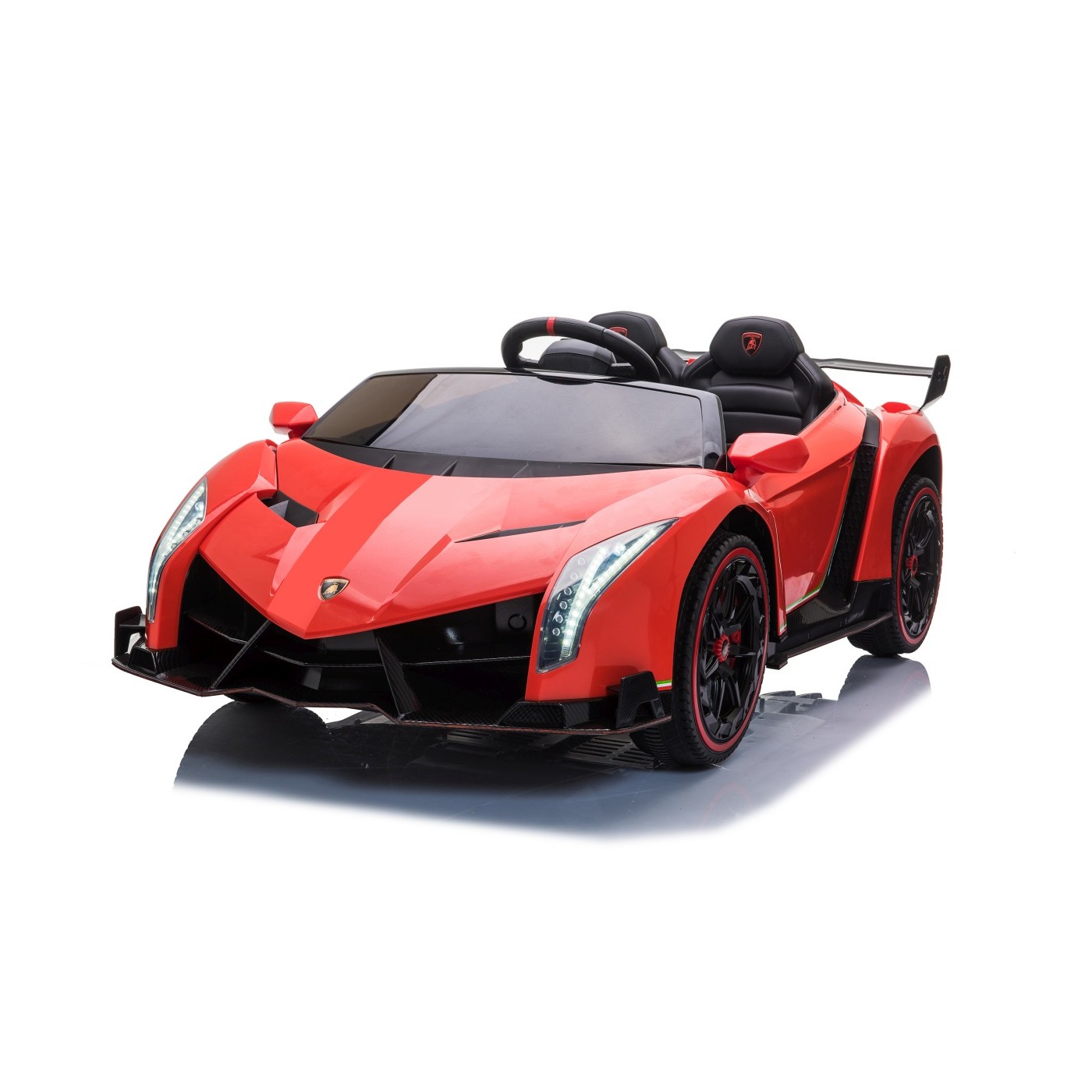 Električni avtomobil Lamborghini Veneno 4x4 rdeče barve