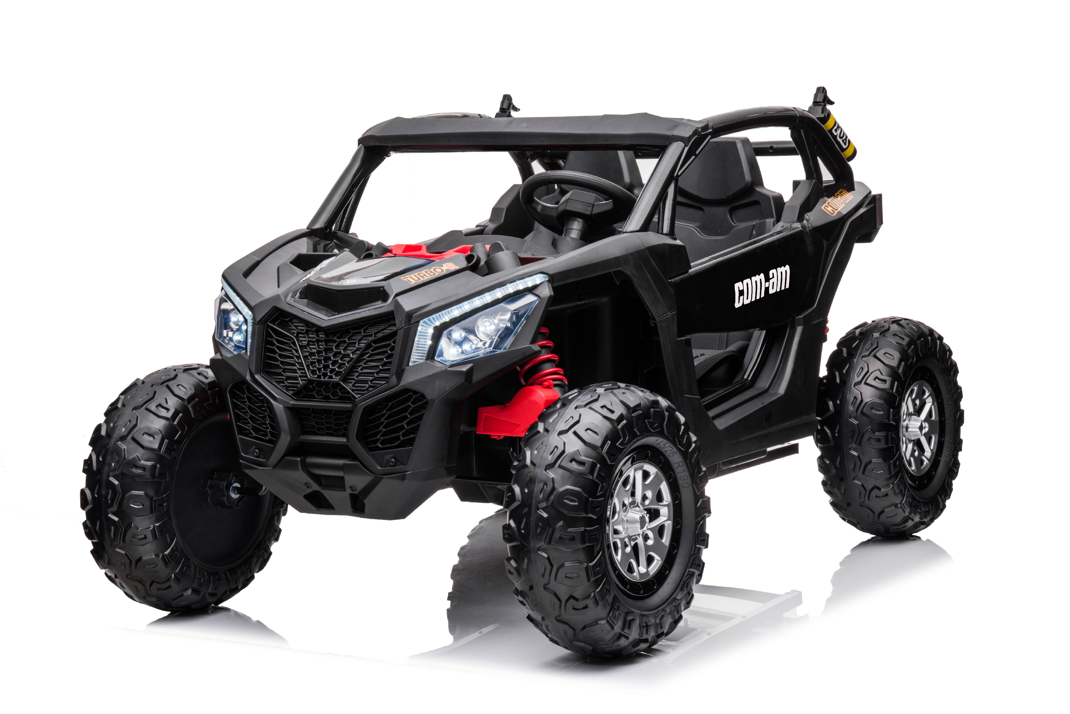 Električni avtomobilček Buggy Turbo 24V 4x200W črne barve