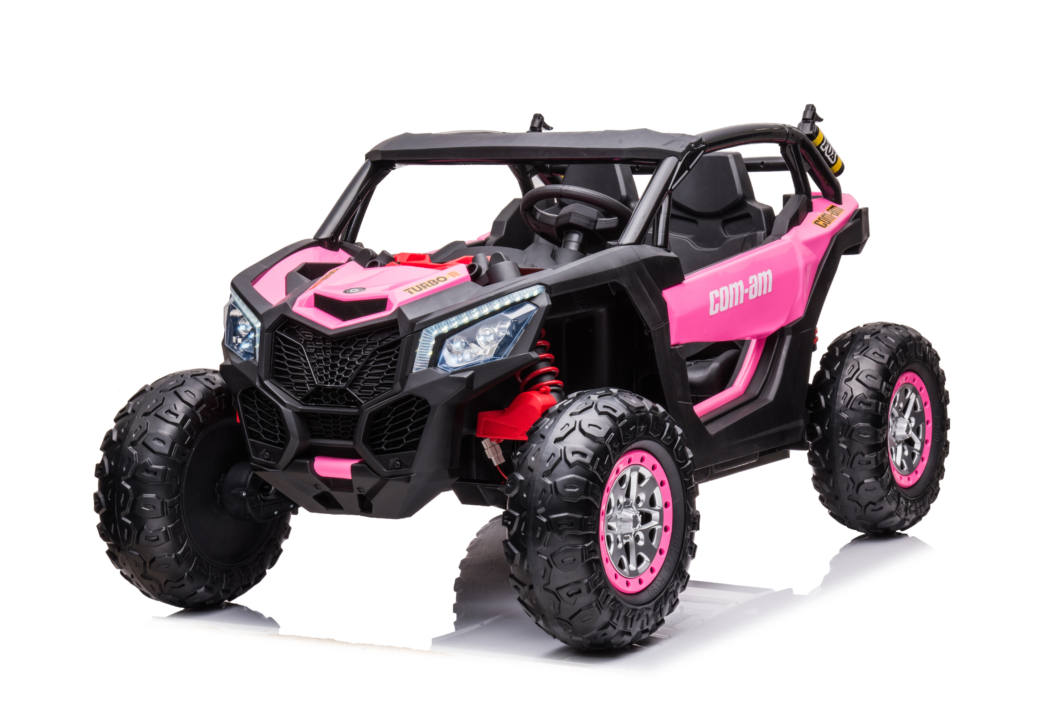 Električni avtomobilček Buggy Turbo 24V 4x200W roza