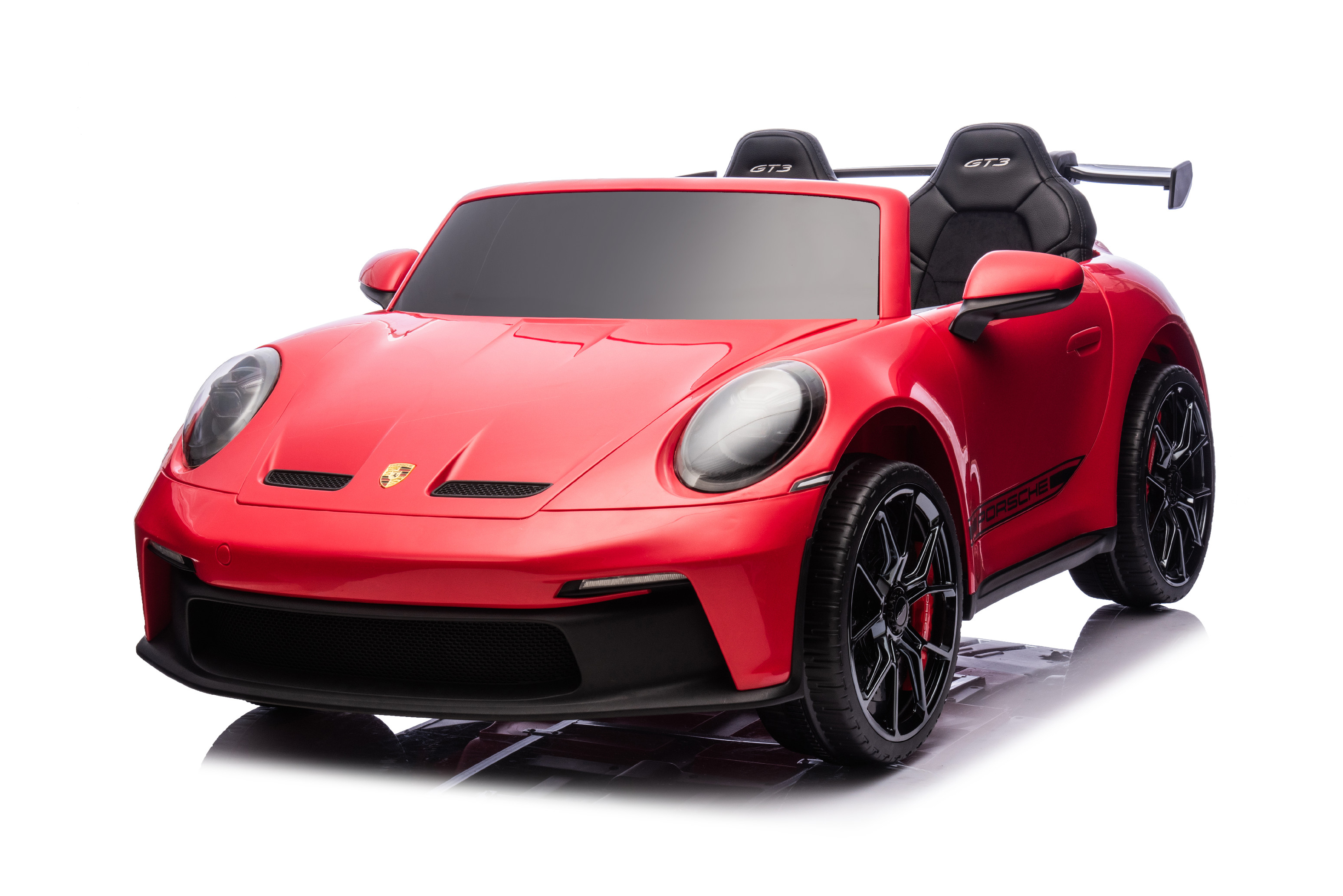 Električni avtomobilček Porsche 911 GT3 XXL + MP4 | 24V14Ah | 4x200W | Za 2 otroka | rdeč