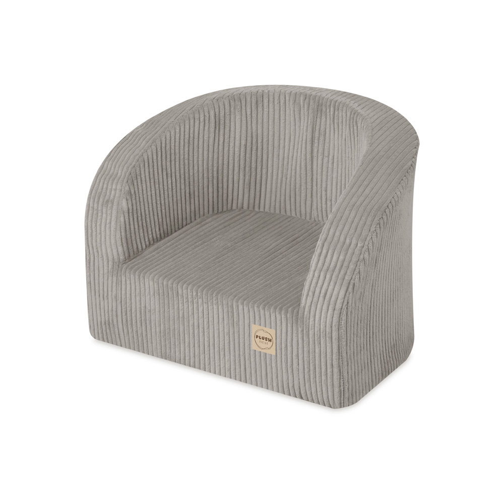 PLUSH NEST Otroški sedež iz bež premium žameta