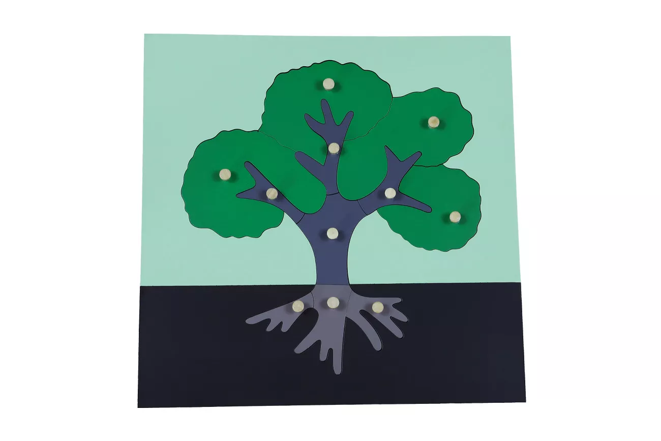 Moyo Montessori Puzzle - Drevo