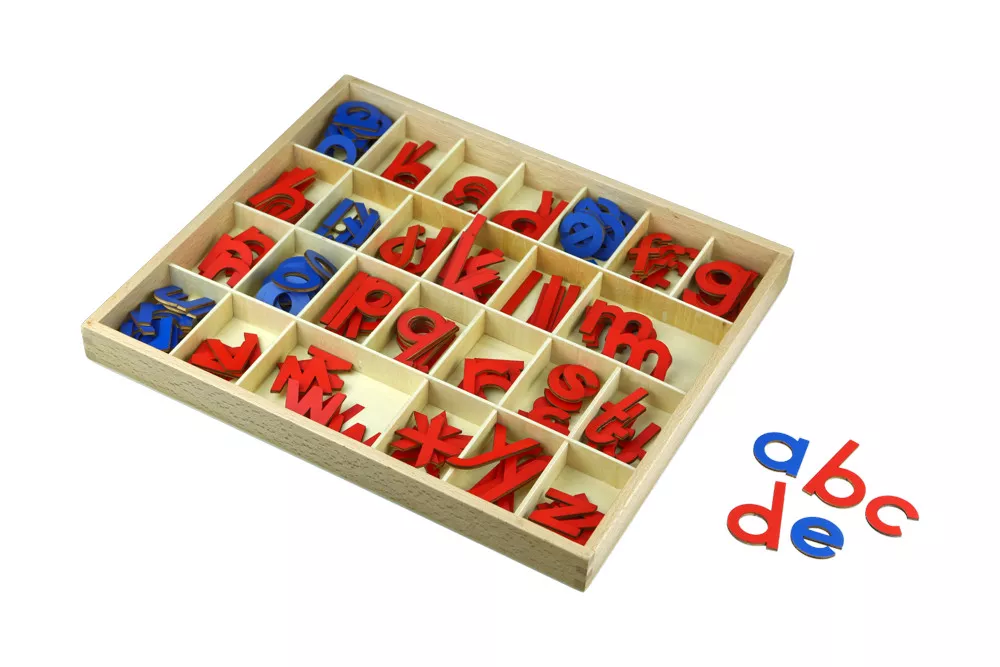 Moyo Montessori Mala premična abeceda, lesena