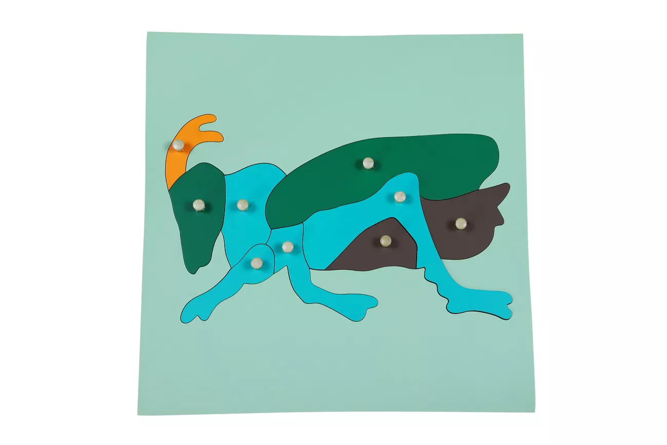 Moyo Montessori Puzzle - čriček