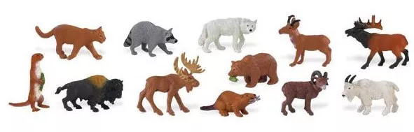 Safari Ltd. Živali Severne Amerike