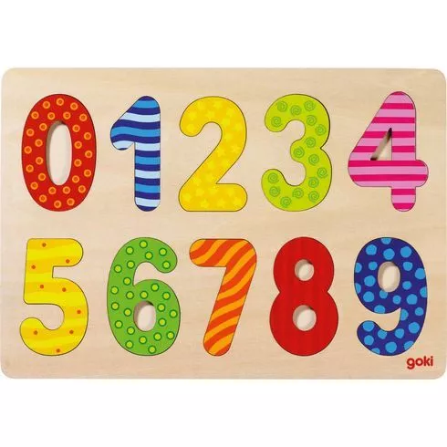 Goki Puzzle - Številke 0-9