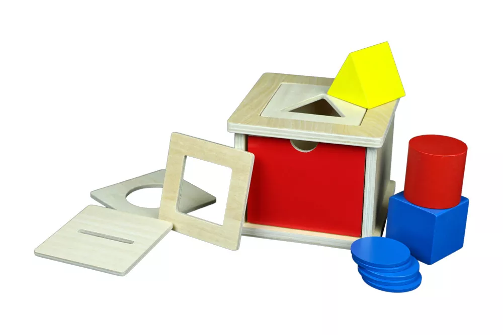 Moyo Montessori Zamenljiva škatla za vstavljanje