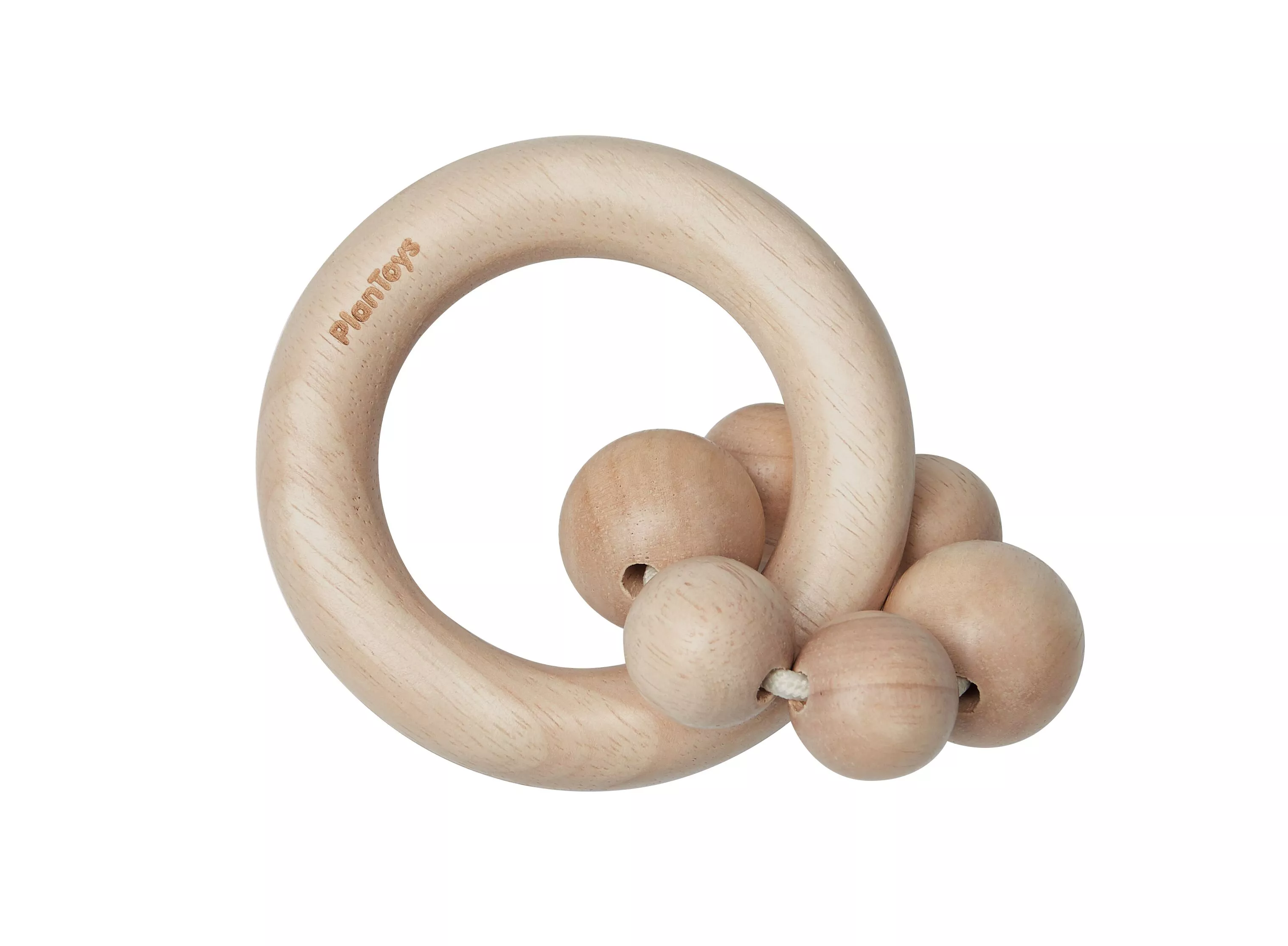 PlanToys Rožljanje kroglice - naravno