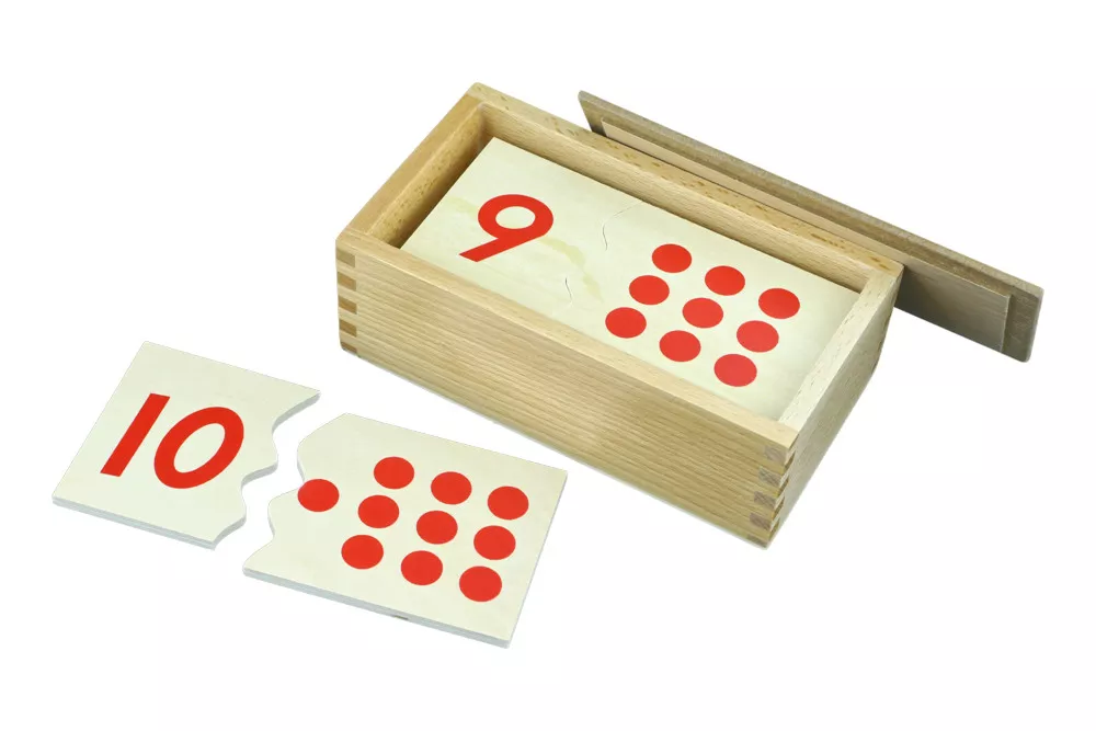 Moyo Montessori Številke in pike - puzzle