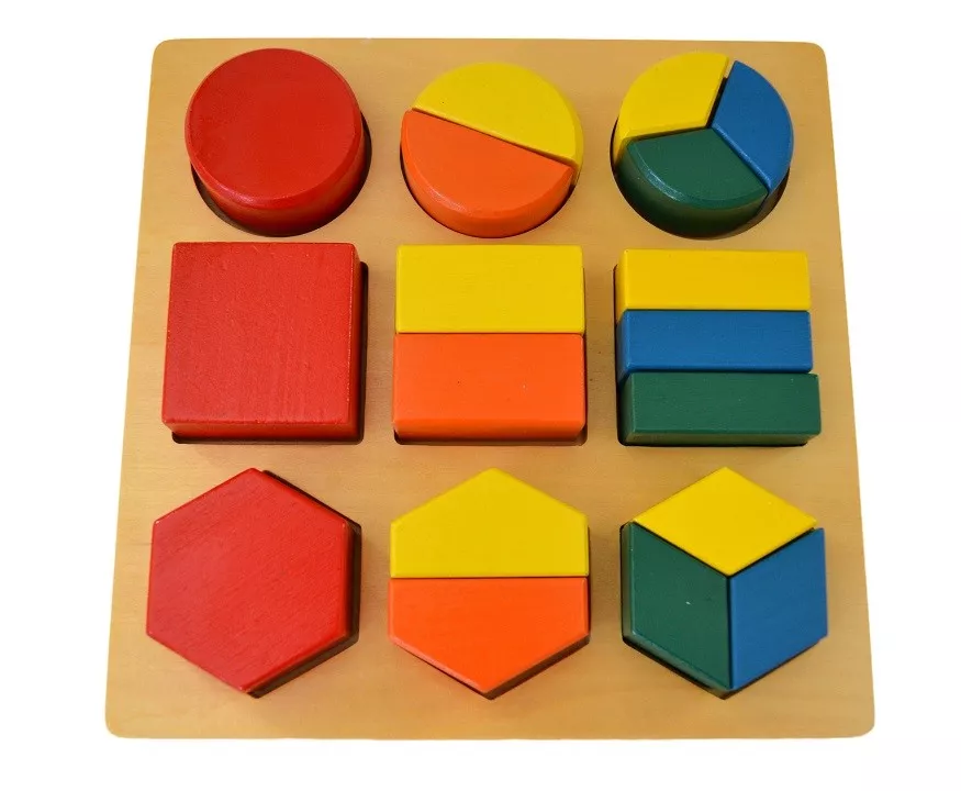 Moyo Montessori Geometrični pladenj
