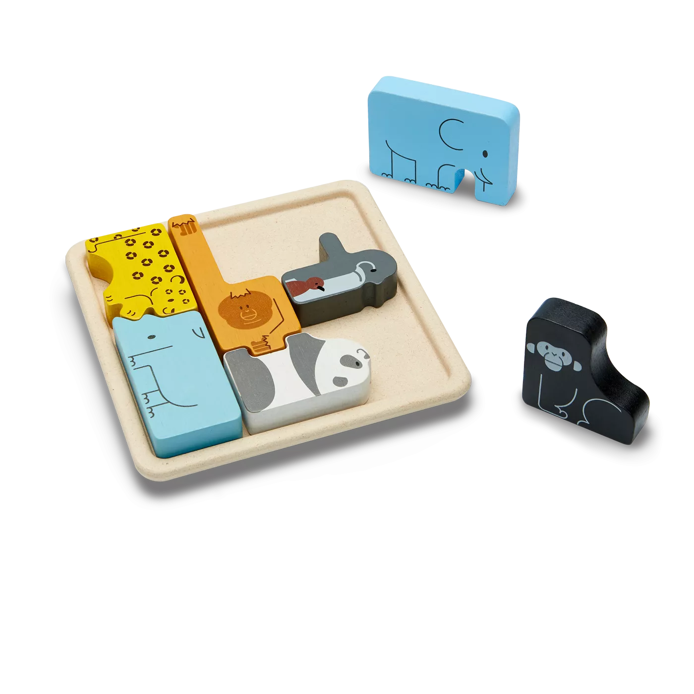 PlanToys Puzle - Živali