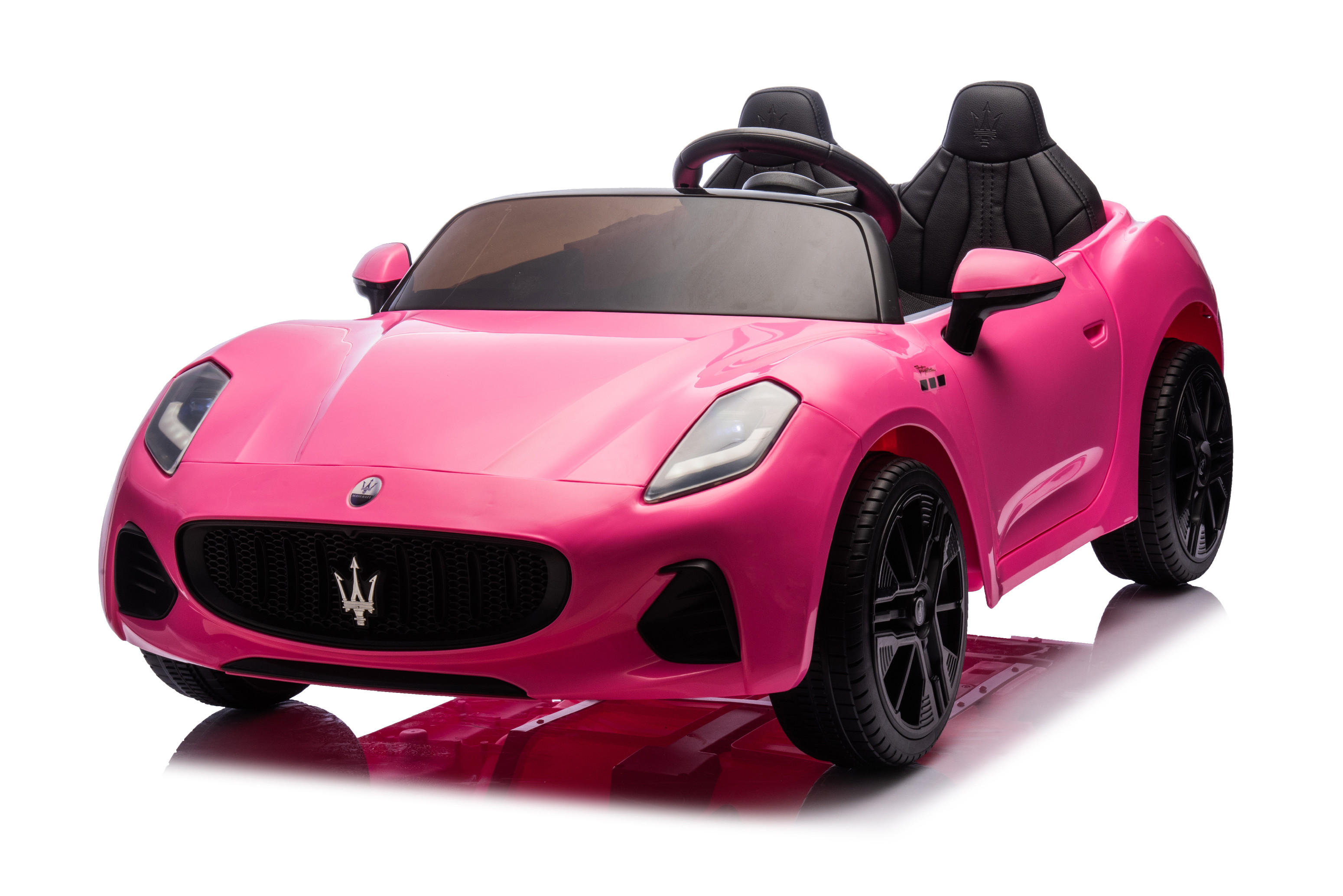 Električni avtomobilček Maserati GranTurismo Folgore 24V | 480W | 60 kg roza