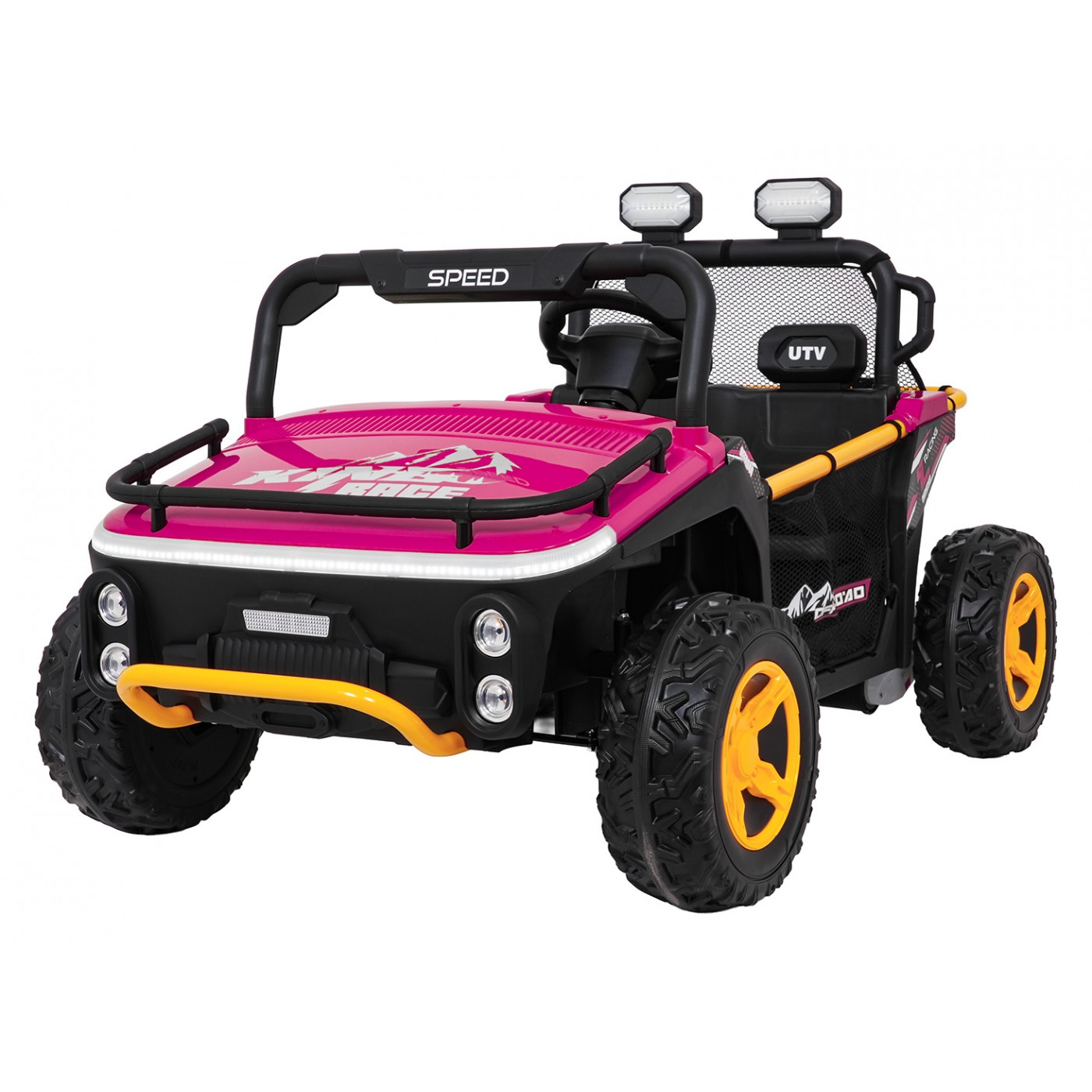 Otroški električni avtomobil Buggy UTV Speed 24V roza