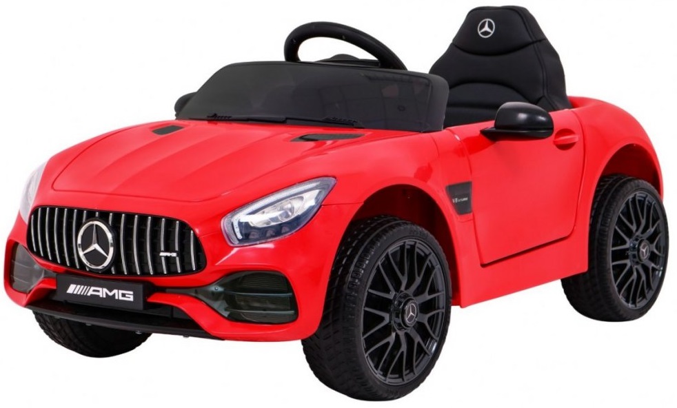 Avto na akumulator Mercedes Benz GT rdeč