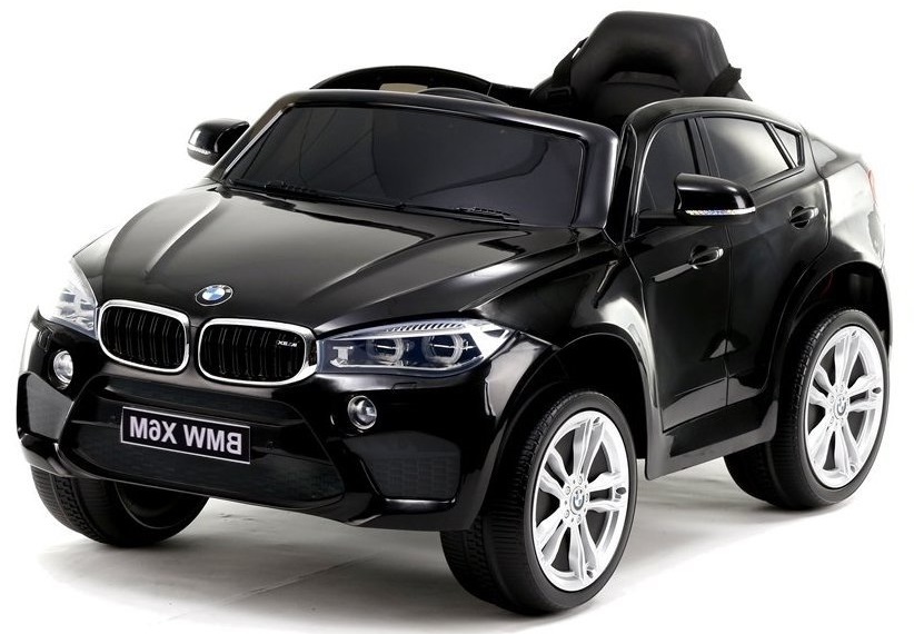 Avto na akumulator BMW X6 M lakirano črno