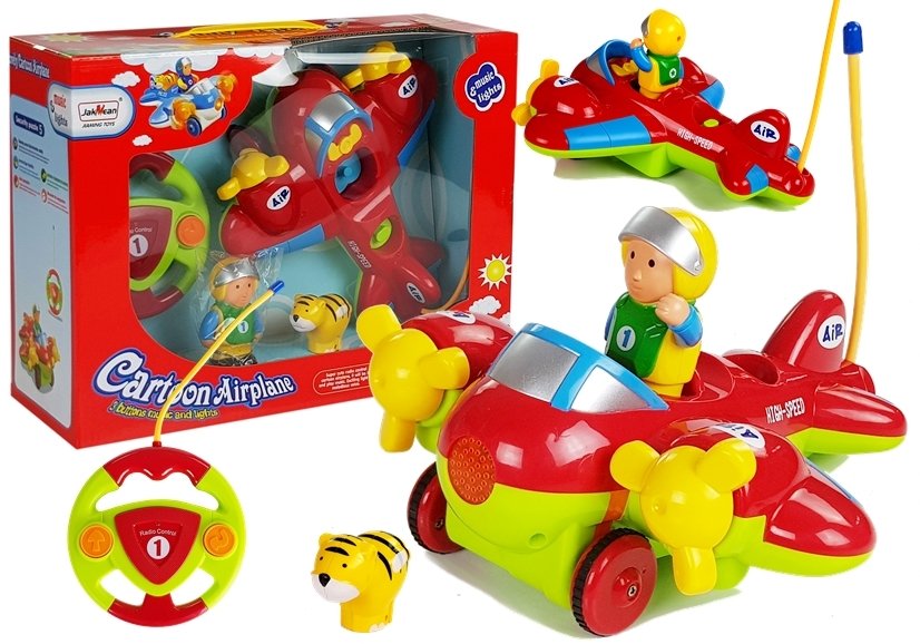 Letalo na daljinsko vodenje R/C rdeče