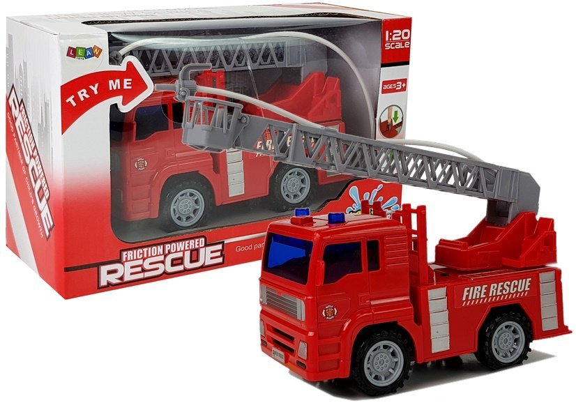 Gasilni avto s brizgalko 1:20 rdeče