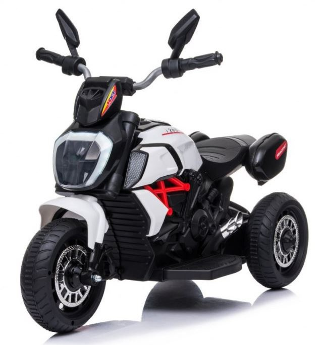 Otroški motor na akumulator Fast Tourist bel.